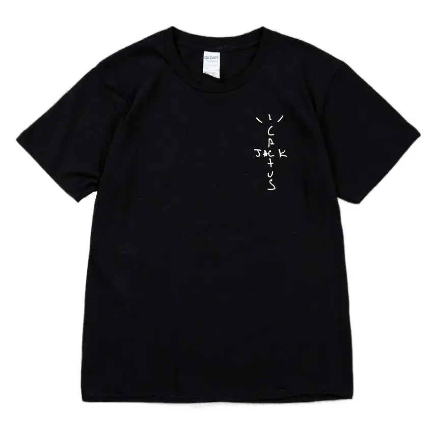 HOT SALE Cactus Jack T-Shirt High Quality Cotton Men Women LOOK MOM I CAN FLY Tee ASTROWORLD Hip Hop Short Sleeve Tshirts Tops