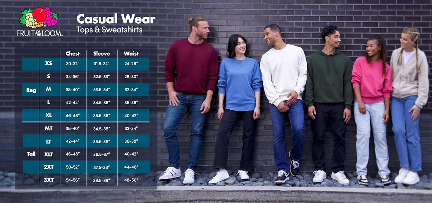 Eversoft Fleece Hoodie Sizes S-4X