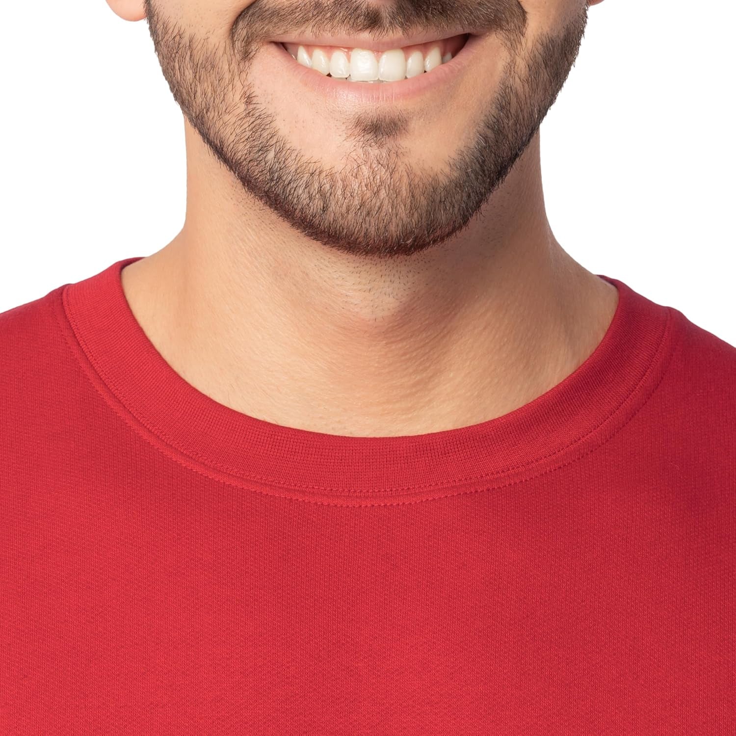 Men'S Eversoft Fleece Crewneck Sweatshirts, Moisture Wicking & Breathable, Sizes S-4X